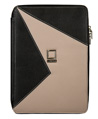 (Onyx/Taupe) Lencca Minky Leather 