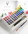 48-Color Watercolor Paint Set with
