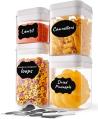 4 Pieces Set Air tight Easy Lock Food Storage C