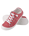 Women canvas sneaker shoes Red Size 41