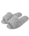 Fluffy Yeah Slip On Open Toe House Memory Foam S