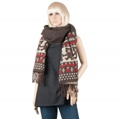 Aerusi Bear Design Winter Scarf (Brown)