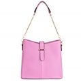(Pink) Serena Buckle Tote Bag