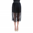 Vintage Lace Skirt with Scallop Details