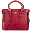 (Red) Vangoddy Pallia Satchel Handbag