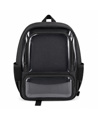 Large Clear Backpack with Dual Front Po