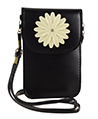 Flower Touch Screen Crossbody Pouch