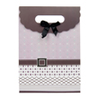 (Mauve) Buckle Bow Gift Bag (Small