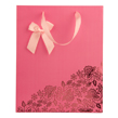 (Rose) Flowers and Bow Gift Bag (M