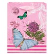(Pink) Vintage Butterfly Gift Bag 
