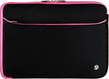 (Black/Pink) Neoprene 14 Laptop Carrying Sleeve