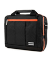 (Orange) El Prado Laptop Messenger Backpack (Med