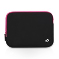 Black-Pink 2 Side Usable Zipper neoprene Sleeve,