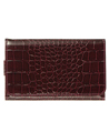 (Burgundy) Crocodile Design Wristl