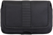 (Black) Horizontal Nylon Holster Carrying Case (