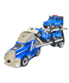 DIY Police Truck Playset – Big Semi Hauler with 