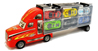 Die-cast Truck Carrier with 6 Friction Powered R