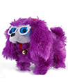 (Purple with Yellow Glasses) Walking and Barking