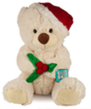 Christmas Bear Plush Toy Blue Bloc