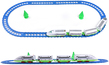 Super Speed Train and Track Play S