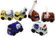 Travel Size Set of 6 City Squad (Police Car, Amb