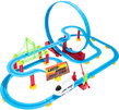 (White Train) Roller Coaster Train and Track Pla