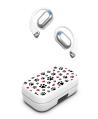 Open-Ear Wireless Earbuds with Whi