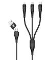 5-in-1 Universal Charging Cable 10 ft – Braided 