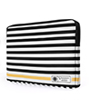 Vangoddy Luxe G Series Black White Stripe Laptop