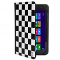 (Black/White Checker) Mary 2.0 Portfolio Tablet 