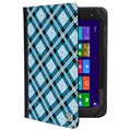 (Blue Checker) Mary 2.0 Portfolio Tablet Case (1