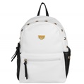 (White) Mini Rivets Petite Backpac