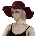 Aerusi Womens Vintage  Wool Floppy Winter Hat (B