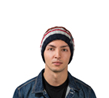 Aerusi Patriot Knitted Beanie (Nav