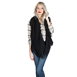 Aerusi Womens Soft Infinity Scarf (Coal)