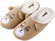 (Size 8-9) Aerusi Adult Flopsy Teddy Bear Slipper