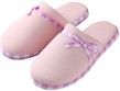Aerusi Woman Checker Slide Slipper (Pink)