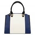 (Navy Blue) Martha Two Tone Crossb