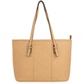 (Beige) Gwen Studded Tote Bag