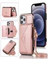 For iPhone 15 Pro ELEGANT Wallet Case ID Money H