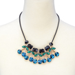 Blue Cherry Necklace