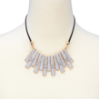 Gold Tassels Diamond Necklace