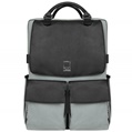Lencca Novo Crossover Laptop Bag (Black / Grey)
