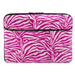 (Pink Zebra) Neoprene 13 VanGoddy Laptop Sleeve
