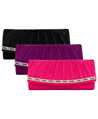 Vangoddy Mildred Diamante Clutch