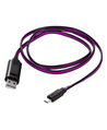 (Purple) SumacLife Lightning Micro USB Charge an