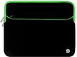 (Black/Green) Neoprene 15 VanGoddy Laptop Sleeve