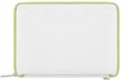 VanGoddy Irista Tablet Sleeve White-Lawn Green 7