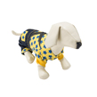 Yellow Star Denim Overall Dog Suit