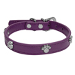 (Large) Dog Collar (Purple Paw)